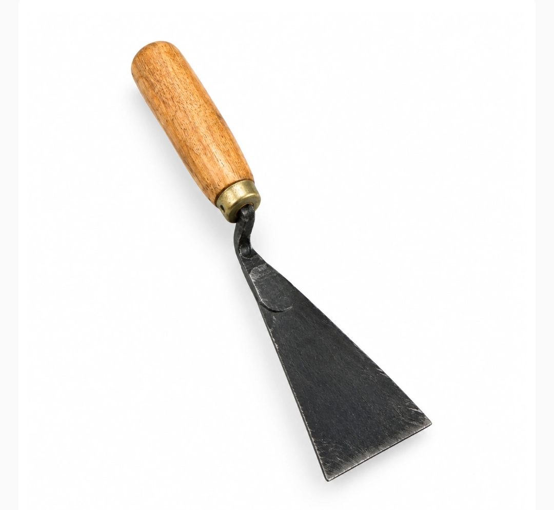 Khurpi / Scraper,Steel Blade with Wooden Handle 